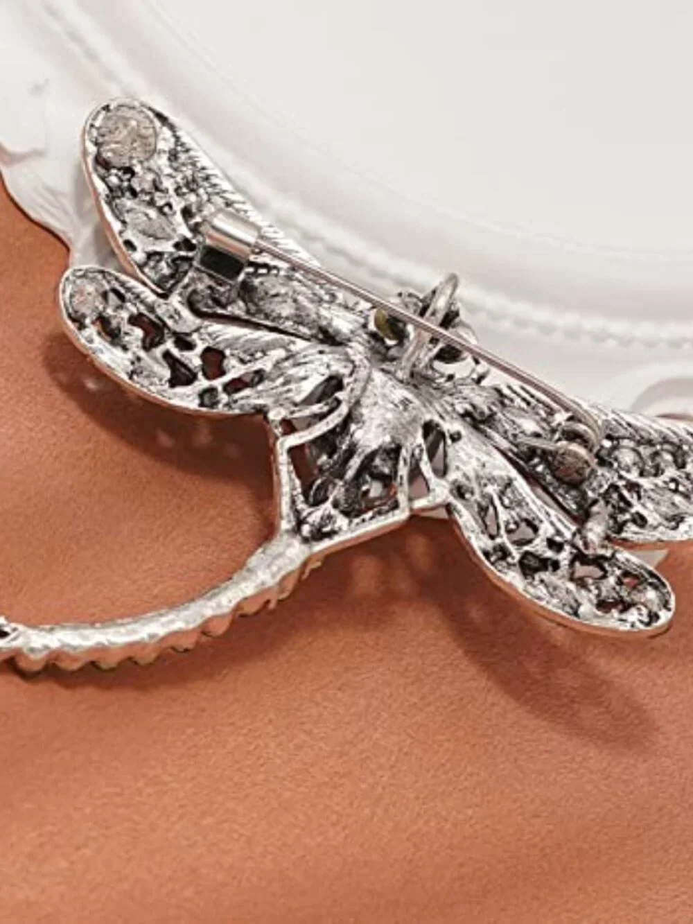 Dragonfly Brooch Pin Acrylic‎ Fly Insect Breastpin for Women Clothing Corsage